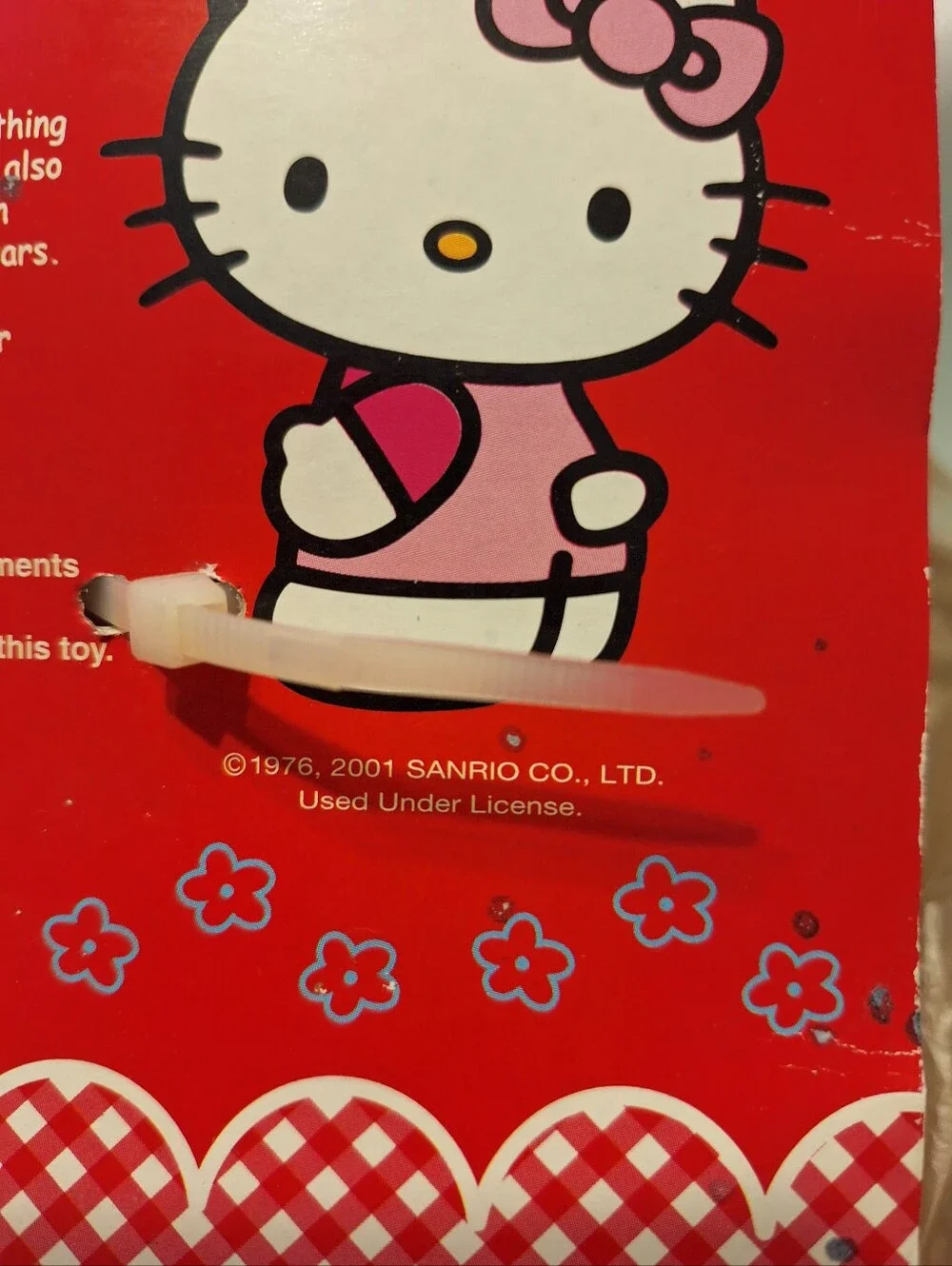 Sanrio Hello Kitty Hear With Bear Plush New